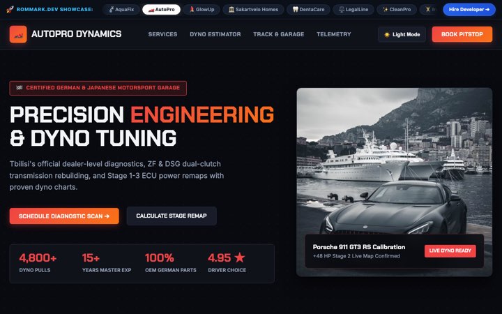 AutoPro Mechanics Screenshot